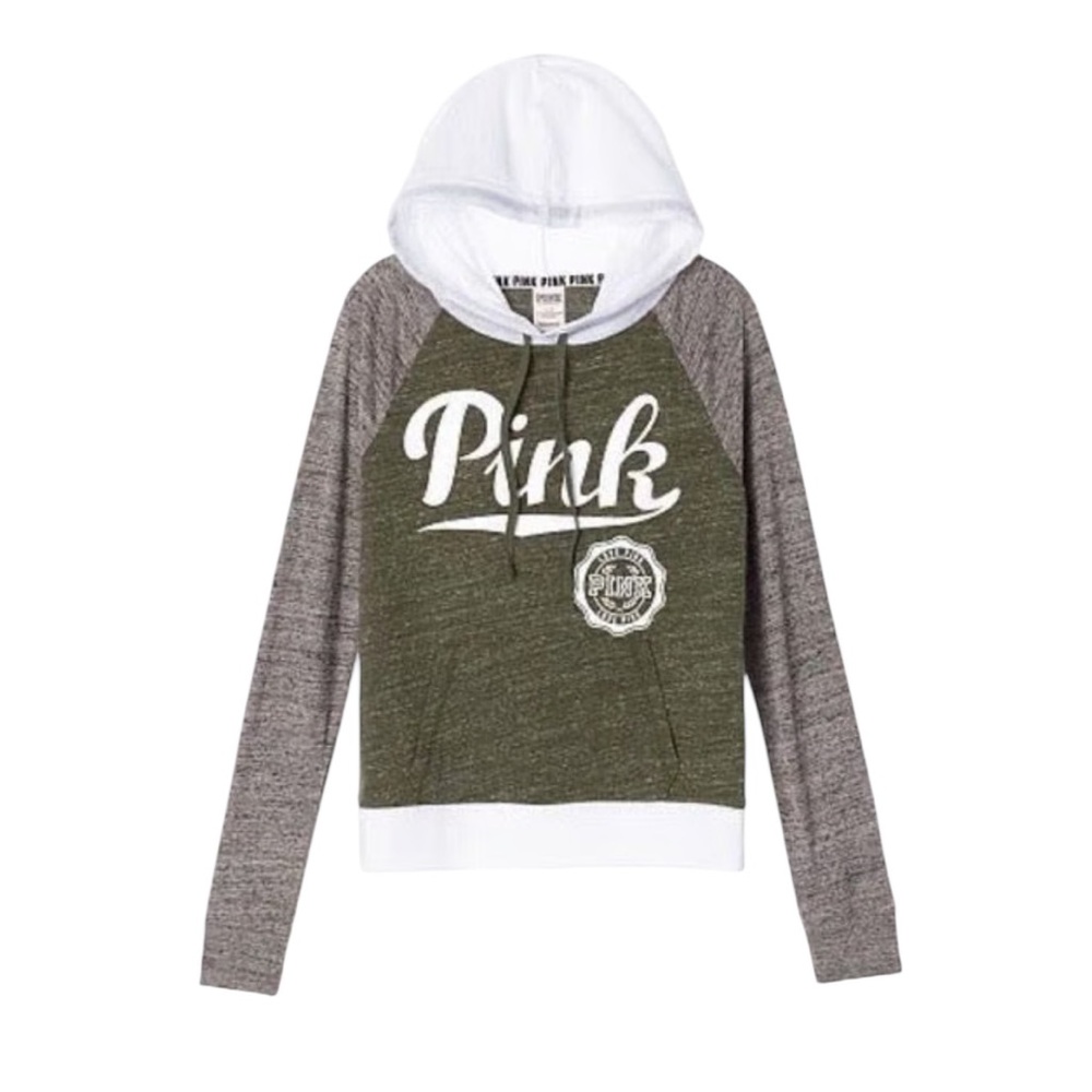 PINK Victoria’s Secret Lightweight Marled Hoodie